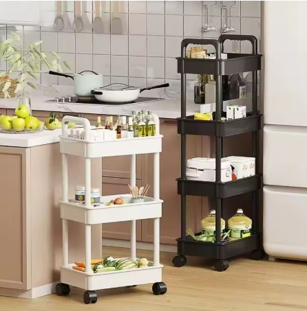 Chariot de Rangement Roulant Multifonction – 5 Niveaux Pratiques