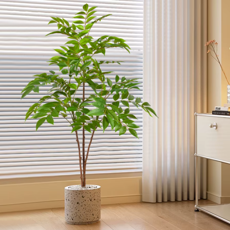 Branche de Ficus Artificiel 76 cm – Plante Décorative Réaliste