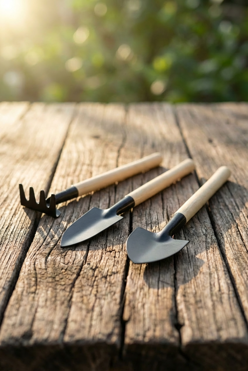 PLANTEO™ – Ensemble de mini outils de jardinage (3 pièces)